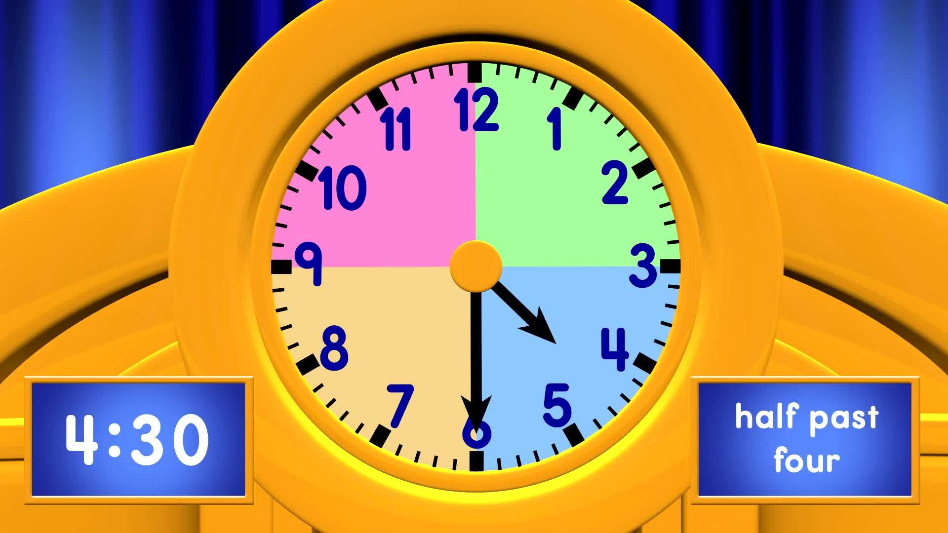 Learn to Tell Time on a Clock | Analog Clock Practice for Kids | Rock 'N Learn